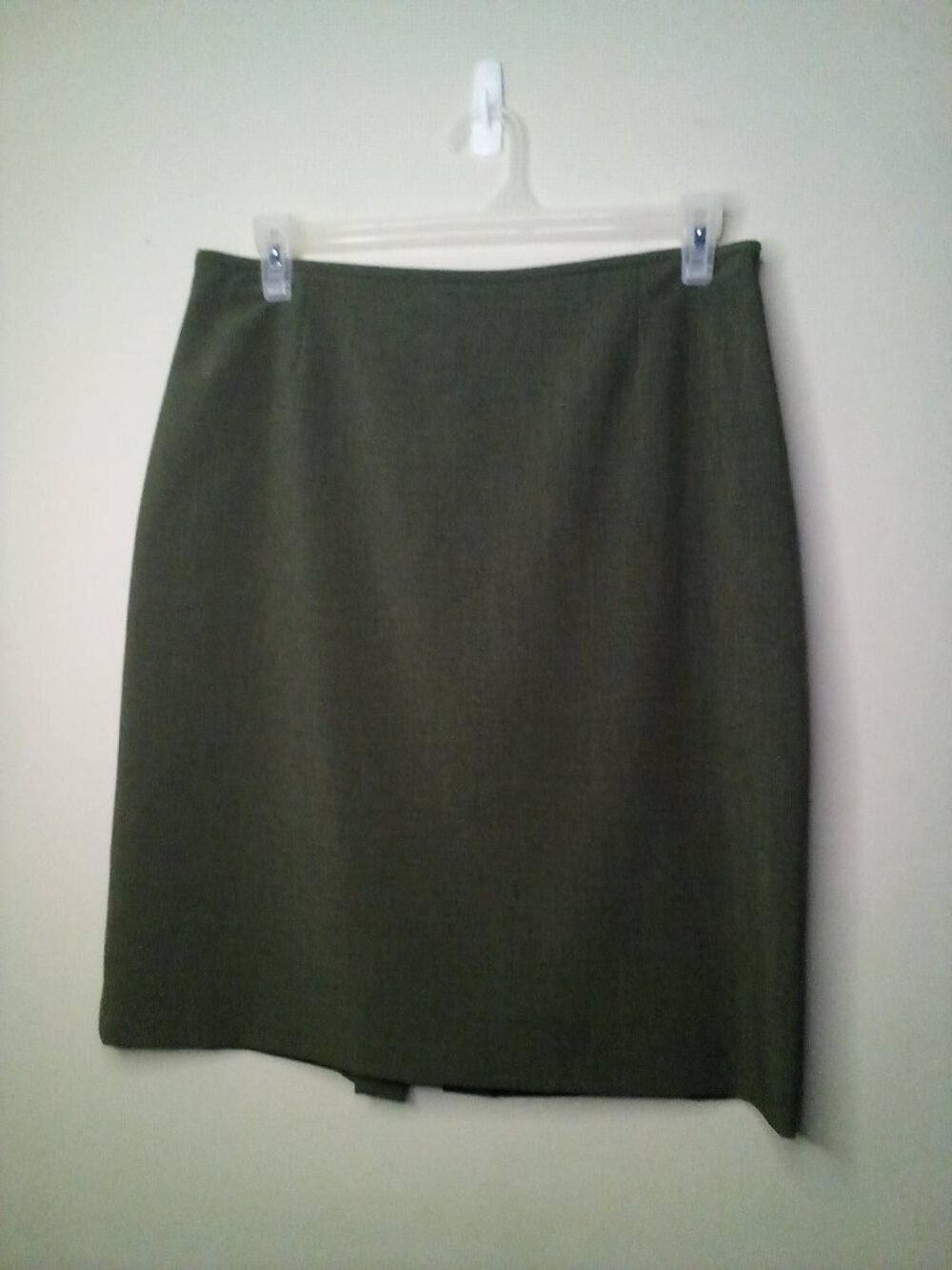 Preston & York Skirt Women 12 Straight Classic Career Green